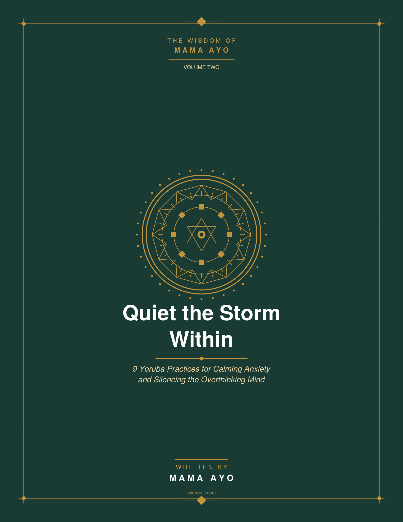 Quiet the Storm Within — 9 Yoruba Practices for Calming Anxiety